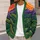 Sunset Mountain Meadow Landscape For Casual Layering And Weekend Outdoor Everyday Style All-over Print Knitted Cardigan - 5