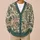 Vintage Botanical Paisley Florals for Relaxed Everyday Layering and Women’s Style Outfits All-over Print Knitted Cardigan - 6