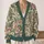 Vintage Botanical Paisley Florals for Relaxed Everyday Layering and Women’s Style Outfits All-over Print Knitted Cardigan - 2
