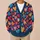 Colorful Heart Motif For Romantic Everyday Layering And Casual Date Nights For Women All-over Print Knitted Cardigan - 6