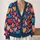 Colorful Heart Motif For Romantic Everyday Layering And Casual Date Nights For Women All-over Print Knitted Cardigan - 2