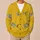 Silver Pond Fish Motifs for Coastal Weekends, Market Days, and Easy Everyday Layering All-over Print Knitted Cardigan - 6