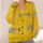Silver Pond Fish Motifs for Coastal Weekends, Market Days, and Easy Everyday Layering All-over Print Knitted Cardigan - 4