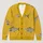 Silver Pond Fish Motifs for Coastal Weekends, Market Days, and Easy Everyday Layering All-over Print Knitted Cardigan - 1