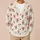 Pink Rose Sprigs for Romantic Everyday Layering and Soft Cottagecore Style All-over Print Knitted Cardigan - 6