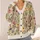 Vintage Meadow Wildflowers for Relaxed Spring Days and Everyday Garden Wandering All-over Print Knitted Cardigan - 4