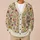 Vintage Meadow Wildflowers for Relaxed Spring Days and Everyday Garden Wandering All-over Print Knitted Cardigan - 6
