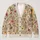 Vintage Meadow Wildflowers for Relaxed Spring Days and Everyday Garden Wandering All-over Print Knitted Cardigan - 1