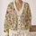 Vintage Meadow Wildflowers for Relaxed Spring Days and Everyday Garden Wandering All-over Print Knitted Cardigan - 2