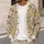 Vintage Meadow Wildflowers for Relaxed Spring Days and Everyday Garden Wandering All-over Print Knitted Cardigan - 5