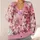 Pink Dahlia And Rose Garden Blooms For Romantic Everyday Layering And Outings All-over Print Knitted Cardigan - 4