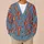 Red Lobster Motifs for Coastal Weekends and Playful Everyday Outfits All-over Print Knitted Cardigan - 6
