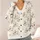 White Terrier And Wildflower Sprigs For Playful Everyday Casual Style All-over Print Knitted Cardigan - 4
