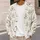 White Terrier And Wildflower Sprigs For Playful Everyday Casual Style All-over Print Knitted Cardigan - 5