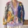 Playful Colorful Dog Companions for Everyday Casual Outings, Made for Dog Lovers All-over Print Knitted Cardigan - 2
