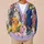 Playful Colorful Dog Companions for Everyday Casual Outings, Made for Dog Lovers All-over Print Knitted Cardigan - 6