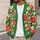 Watermelon Slices and Daisies for Bright Everyday Summer Style All-over Print Knitted Cardigan - 5