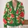Watermelon Slices and Daisies for Bright Everyday Summer Style All-over Print Knitted Cardigan - 2