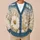 Ocean Waves And Daisy Wildflowers For Relaxed Coastal Everyday Style All-over Print Knitted Cardigan - 6