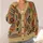 Retro Geometric Medallions for Everyday Layering and Relaxed Bohemian Style Outfits All-over Print Knitted Cardigan - 4