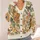 Watercolor Butterflies and Berries for Cozy Autumn Outings and Nature-Loving Women All-over Print Knitted Cardigan - 4