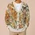 Watercolor Butterflies and Berries for Cozy Autumn Outings and Nature-Loving Women All-over Print Knitted Cardigan - 6