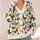 Colorful Butterfly Motifs for Autumn Layering and Everyday Nature-Inspired Style All-over Print Knitted Cardigan - 4