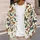 Colorful Butterfly Motifs for Autumn Layering and Everyday Nature-Inspired Style All-over Print Knitted Cardigan - 5