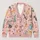 Colorful Whimsical Cat Parade for Cozy Autumn Days and Relaxed Everyday Layering All-over Print Knitted Cardigan - 1