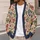 Colorful Hand-Drawn Heart Motifs for Romantic Layering and Everyday Women's Style All-over Print Knitted Cardigan - 5