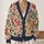 Colorful Hand-Drawn Heart Motifs for Romantic Layering and Everyday Women's Style All-over Print Knitted Cardigan - 2
