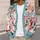 Pastel Santa Holiday Cheer For Cozy Christmas Layering And Festive Family Gatherings All-over Print Knitted Cardigan - 5