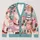 Pastel Santa Holiday Cheer For Cozy Christmas Layering And Festive Family Gatherings All-over Print Knitted Cardigan - 1