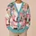 Pastel Santa Holiday Cheer For Cozy Christmas Layering And Festive Family Gatherings All-over Print Knitted Cardigan - 6