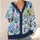 Watercolor Floral Blooms For Colorful Autumn Layering And Everyday Women's Style All-over Print Knitted Cardigan - 4