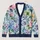 Watercolor Floral Blooms For Colorful Autumn Layering And Everyday Women's Style All-over Print Knitted Cardigan - 1