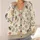 Bee Flower Honeycomb Motif For Casual Autumn Commuting And Weekend Outfits Women All-over Print Knitted Cardigan - 4