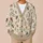 Bee Flower Honeycomb Motif For Casual Autumn Commuting And Weekend Outfits Women All-over Print Knitted Cardigan - 6