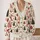 Red and Black Christmas Trees and Candy Canes for Cozy Holiday Gatherings All-over Print Knitted Cardigan - 2