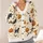 Halloween Pumpkin Cat Ghost Bat Motifs For Cozy Autumn Layering Women Seasonal Style All-over Print Knitted Cardigan - 4