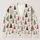 Hand Drawn Christmas Trees for Cozy Holiday Layering at Family Gatherings and Parties All-over Print Knitted Cardigan - 1