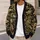 Black Gold Dragon Floral Resort Style for Beach Vacations and Relaxed Home Lounging All-over Print Knitted Cardigan - 5