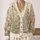 Wildflower Meadow Butterflies for Everyday Layering and Garden Walks for Women and Travel All-over Print Knitted Cardigan - 2