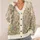 Wildflower Meadow Butterflies for Everyday Layering and Garden Walks for Women and Travel All-over Print Knitted Cardigan - 4