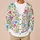Colorful Botanical Blooms for Cheerful Everyday Layering Women Spring Casual Style All-over Print Knitted Cardigan - 6