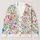 Colorful Botanical Blooms for Cheerful Everyday Layering Women Spring Casual Style All-over Print Knitted Cardigan - 1