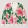 Pink Hibiscus and Green Leaf Botanical Style for Spring Outings and Everyday Women All-over Print Knitted Cardigan - 1