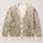 Wildflower Meadow And Butterfly Garden For Relaxed Everyday Layering, Cottage Style All-over Print Knitted Cardigan - 1