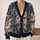 Vintage Floral Paisley Elegance for Everyday Layering, Travel, and Weekend Outings All-over Print Knitted Cardigan - 2