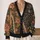 Vintage Floral Garden Tapestry Motif for Autumn Layering and Everyday Bohemian Style All-over Print Knitted Cardigan - 2